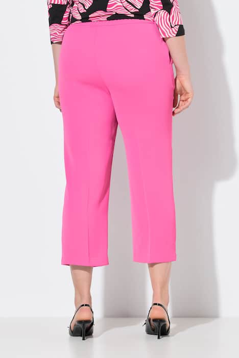 7/8-Hose, Bügelfalten, Elastikbund