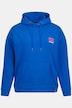 Sweat-shirt à capuche STHUGE. Coupe oversized. Imprimé dans le dos.