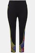 Sport-Leggings, Leo-Einsätze, Meshtaschen, High Waist