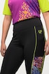 Sport-Leggings, Leo-Einsätze, Meshtaschen, High Waist