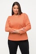 Sweatshirt, Rundhals, Statement-Langarm, Biobaumwolle