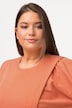 Sweatshirt, Rundhals, Statement-Langarm, Biobaumwolle