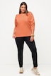 Sweatshirt, Rundhals, Statement-Langarm, Biobaumwolle