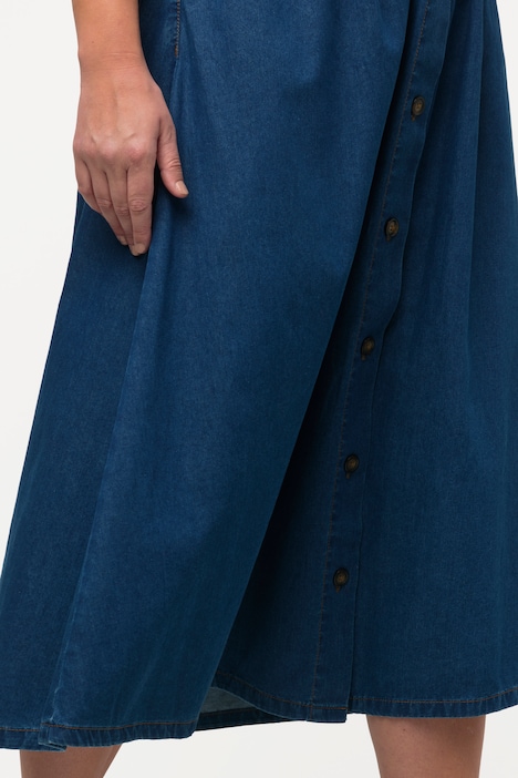 Button Front Denim Skirt | all Skirts | Skirts