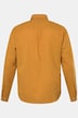 Chemise en lin mélangé, manches longues et col Kent, coupe Modern Fit