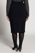 Jacquard Knit Elastic Waist Pencil Skirt
