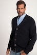 Cardigan à col V et patte de boutonnage, poche poitrine