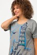 T-shirt, vuurtoren, oversized, ronde hals, korte mouwen
