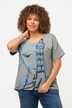 T-shirt, vuurtoren, oversized, ronde hals, korte mouwen