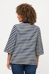 Striped V-Neck Stretch Polo