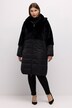 Faux Fur Quilted Fully Lined Coat