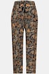 Hose Rose, Paisley, Elastikbund, weites, gerades Bein