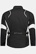 Veste de moto, protections souples et empiècements réfléchissants
