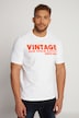 T-Shirt, Halbarm, Vintage Print, Rundhals