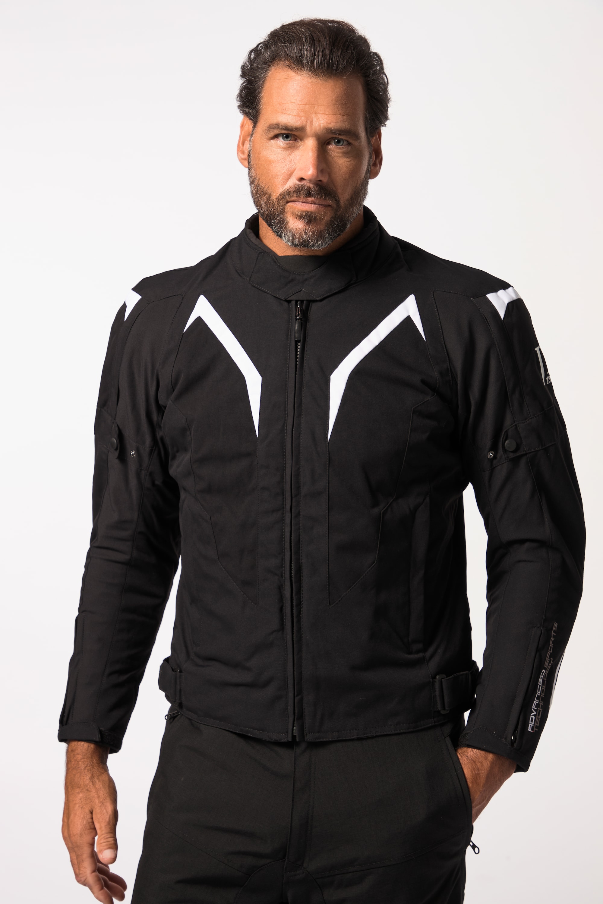 JP 1880 Herren große Größen Motorrad Jacke Zelda