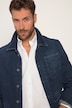 Surchemise en denim, veston en jean avec col à revers et poche poitrine