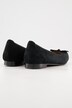 Decorative Bow Leather Ballerinas