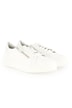 Vitaform leren sneakers, metallic look, zipper, wijdte H