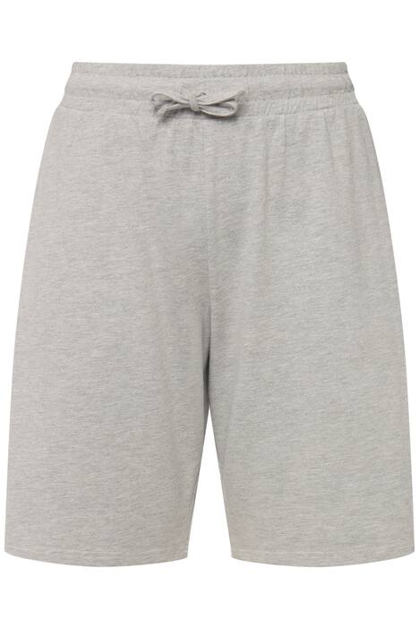 Teplákové capri kalhoty Rose, seprané, rovné nohavice, kapsy