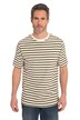 Tričko, krátké rukávy, proužky, kulatý výstřih