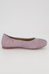 Leder-Ballerinas, Webspitze, Weite H