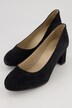 Escarpins en cuir suédé, largeur H