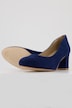 Zapato de tacón, terciopelo, ancho H