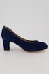 Zapato de tacón, terciopelo, ancho H