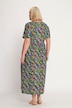 Vibrant Stain Glass Empire Knit Dress
