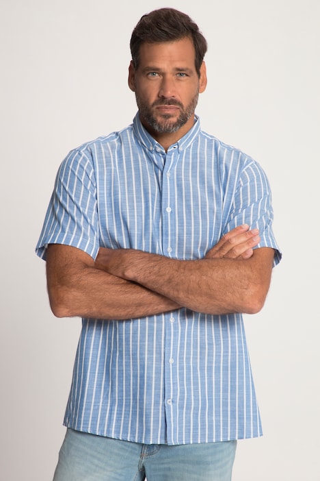 Short Sleeved Stripe Print Shirt | Short Sleeve Shirts | Shirts