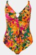 Tankini, blommor, mjuka kupor, reglerbara axelband