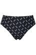Bikina kalhotky, potisk brýlí, elastický pas