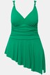 Badekjole, drapering, softcups, integreret badedragt