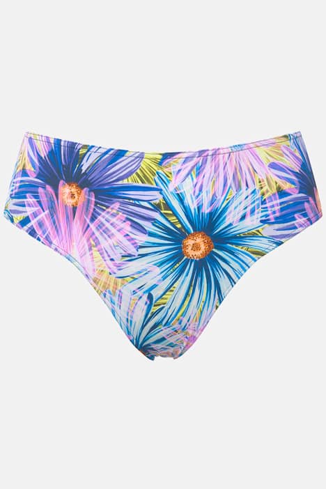 Daisy Print Ruffled Tankini Set