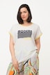 T-shirt, tekst, oversized, ronde hals, korte mouwen