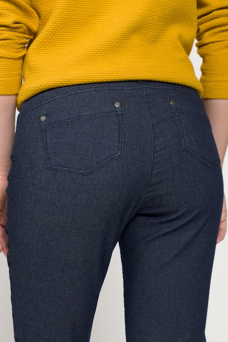 Sheego Jeans Die Schmale Damen Stretch Hose Nieten  Produktbild-Vorschau 8