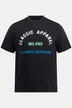 T-shirt, korte mouwen, Milano print, ronde hals
