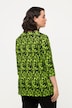 Shirt, gemustert, A-Linie, Tunika-Ausschnitt, 3/4-Arm