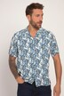 Hemd, Beachwear, Halbarm, Tropical Print, Kuba-Kragen