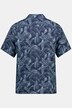 Skjorta, Beachwear, halvlång ärm, tropiskt tryck, Kuba-krage