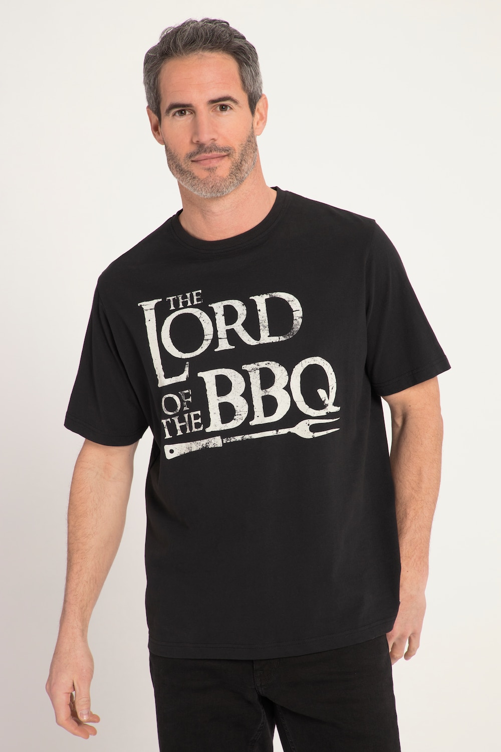 T-shirt à manches courtes, col rond et imprimé BBQ product