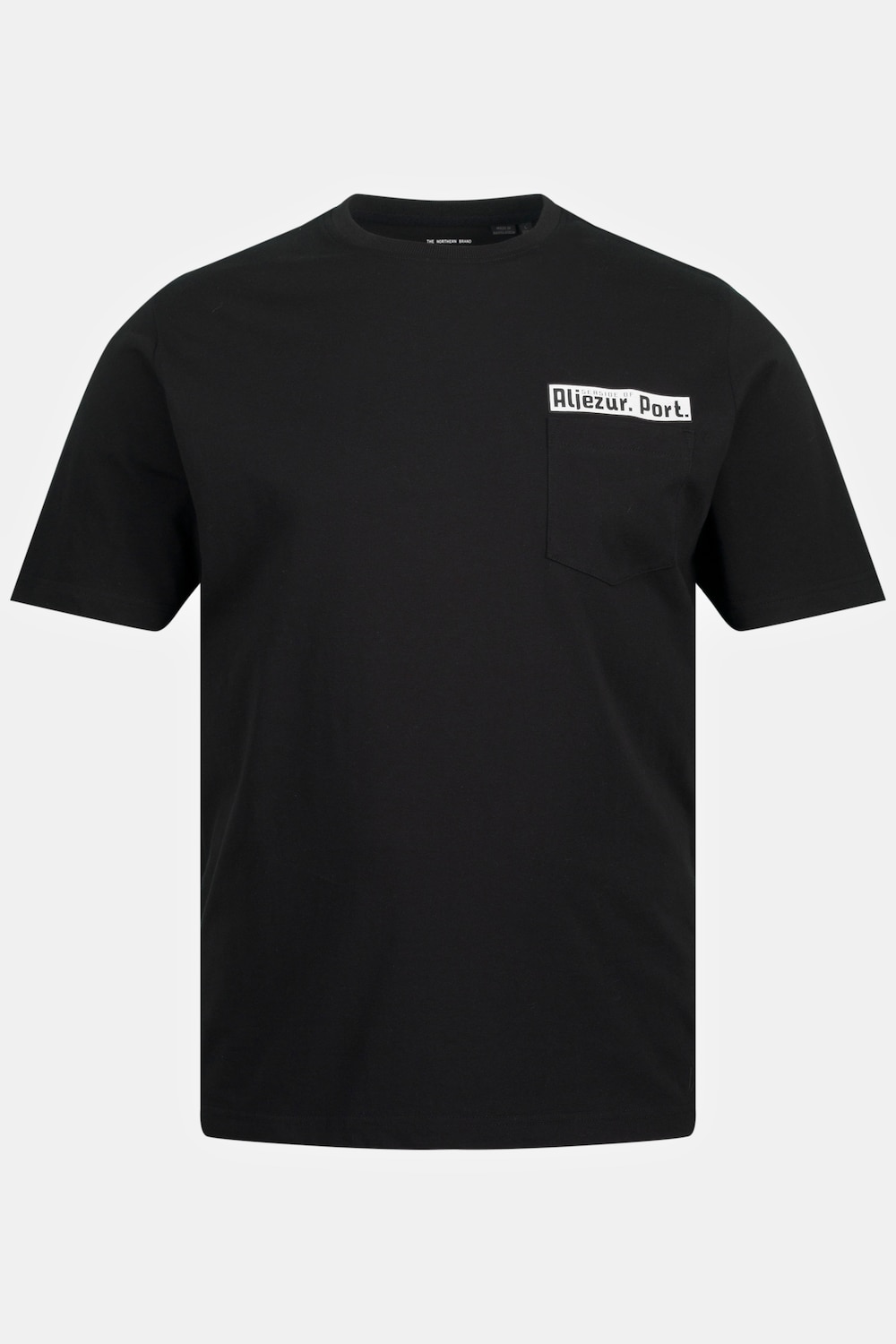 T-Shirt, Halbarm, 3D-Print, Rundhals