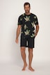 Schlafanzug, kurz, Shirt mit Print, Shorts, bis 7 XL