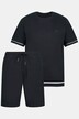 Schlafanzug, Bauchfit, Shirt, kurze Hose, bis 8 XL