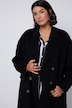 Mantel, oversized, Woll-MIx, Revers, doppelreihige Knopfleiste