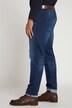 Jeans, denim, vintagelook, avsmalnande ledig passform, 5-ficksmodell, upp till stl 70/35