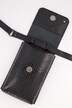 tasje voor de mobiele telefoon, slangenleer look, riem