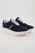 leren sneakers,  Chunky zool,  verwisselbaar voetbed, wijdte H