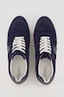 leren sneakers,  Chunky zool,  verwisselbaar voetbed, wijdte H