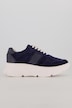 leren sneakers,  Chunky zool,  verwisselbaar voetbed, wijdte H